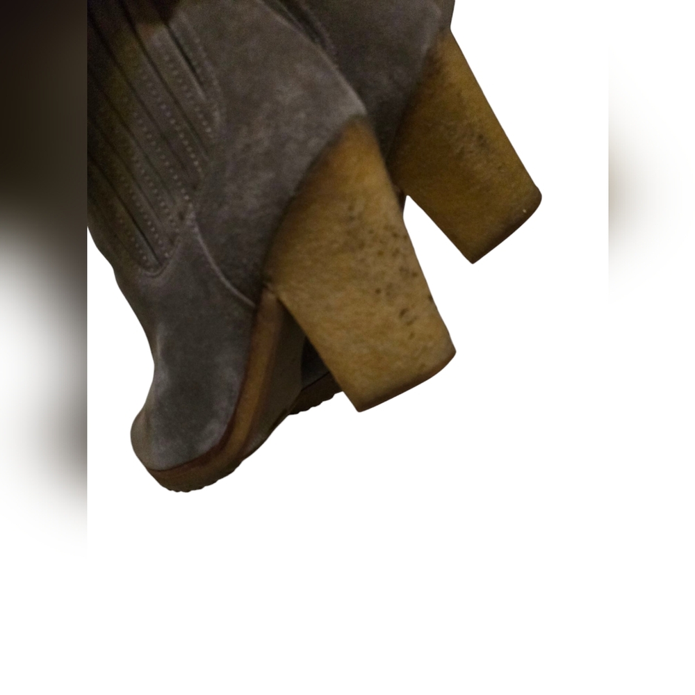 PRADA Suede Chelsea Boots Size 40 (9) - Picture 10 of 16